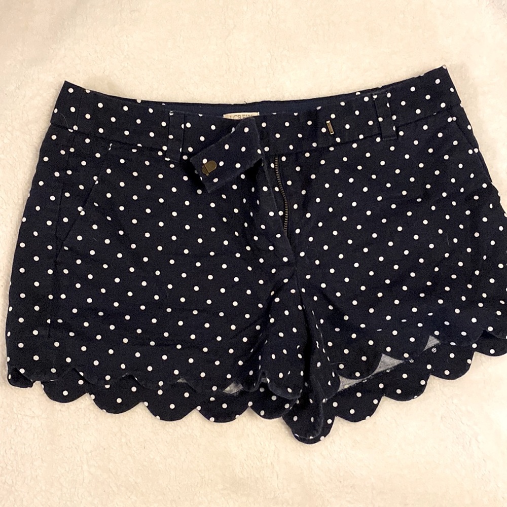 Navy Polkadot shorts
